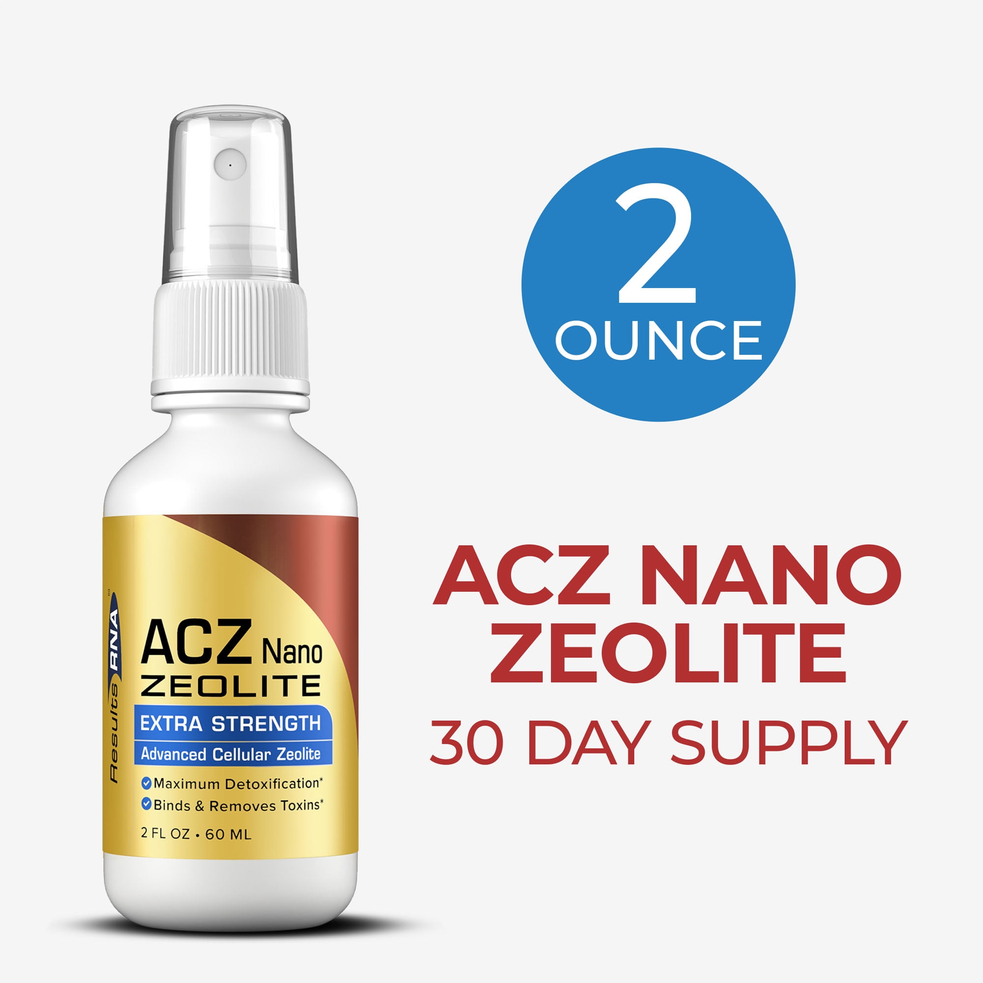 Results RNA ACZ Nano Zeolite Extra Strength 2 Fl Oz Multivitamin Supplement