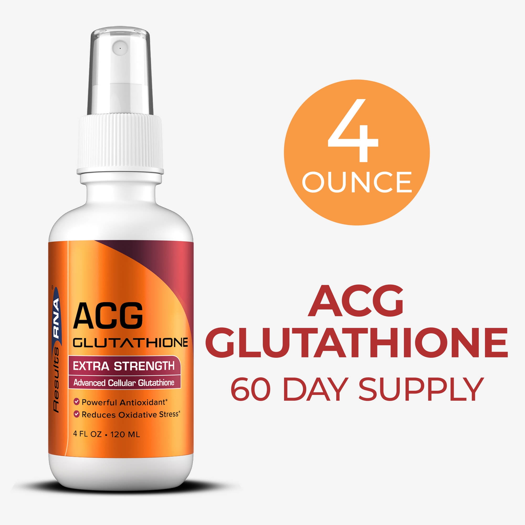 Results RNA Glutathione Extra Strength, 4 Oz