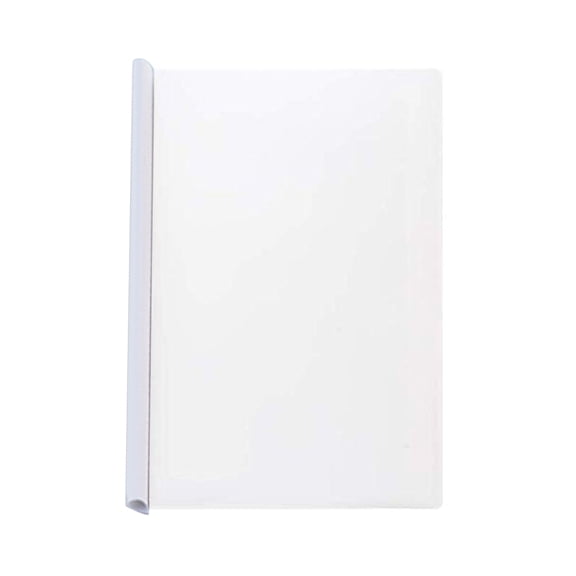 Resume File Folder, Transparent, White, 70 Sheet Capacity