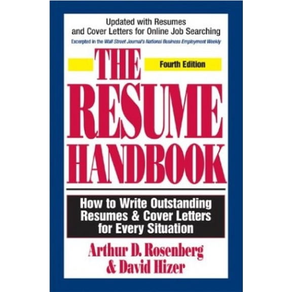 Pre-Owned The Resume Handbook: How to Write Outstanding Resumes and Cover Letters for Every Situation Paperback