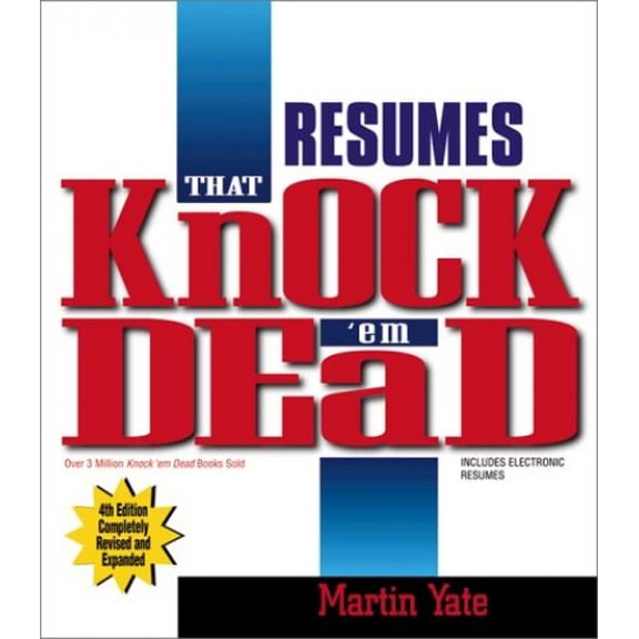 Pre-Owned Resumes That Knock 'Em Dead (Knock 'em Dead Resumes) Paperback