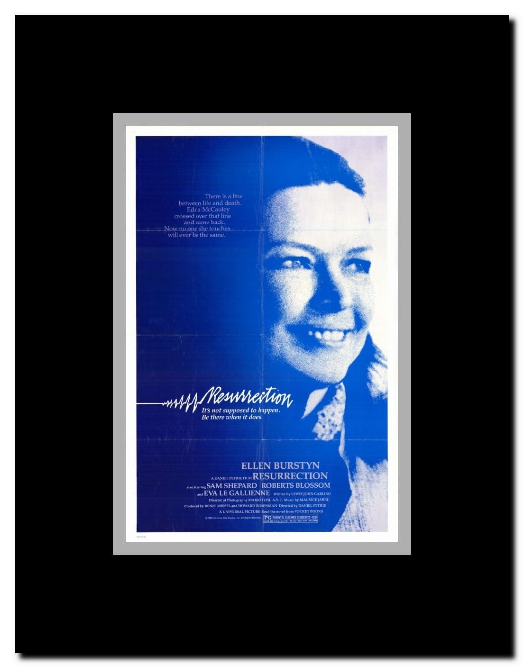 Resurrection Framed Movie Poster
