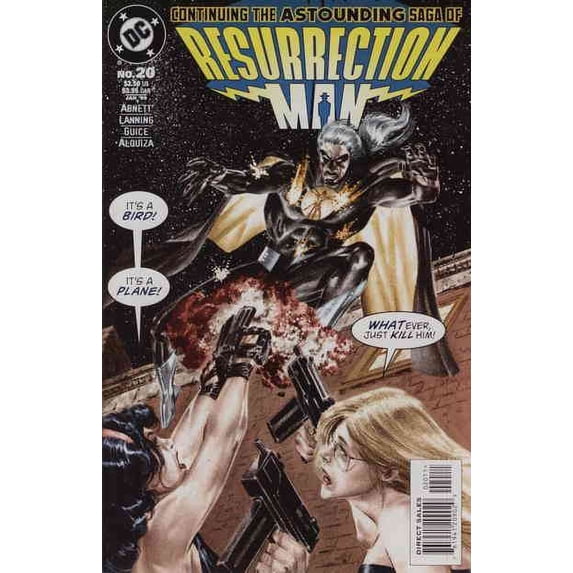 Resurrection Man #20 VF ; DC Comic Book