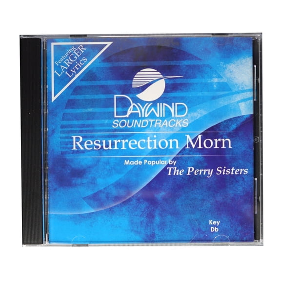Resurrection Morn Made Popular by The Perry Sisters NEW CD Accompaniment