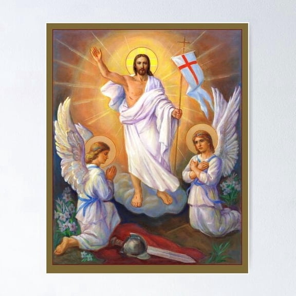 Resurrection Of Christ Poster , Poster Print Only