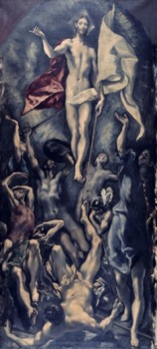 Resurrection ca 1605-10 El Greco (1541-1614Greek) Oil on canvas Museo del Prado Madrid Spain Canvas Art - El Greco (24 x 36)