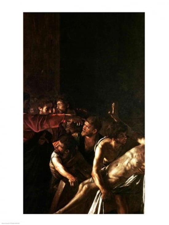 Resurrection of Lazarus Detail Canvas Art - Caravaggio (18 x 24)