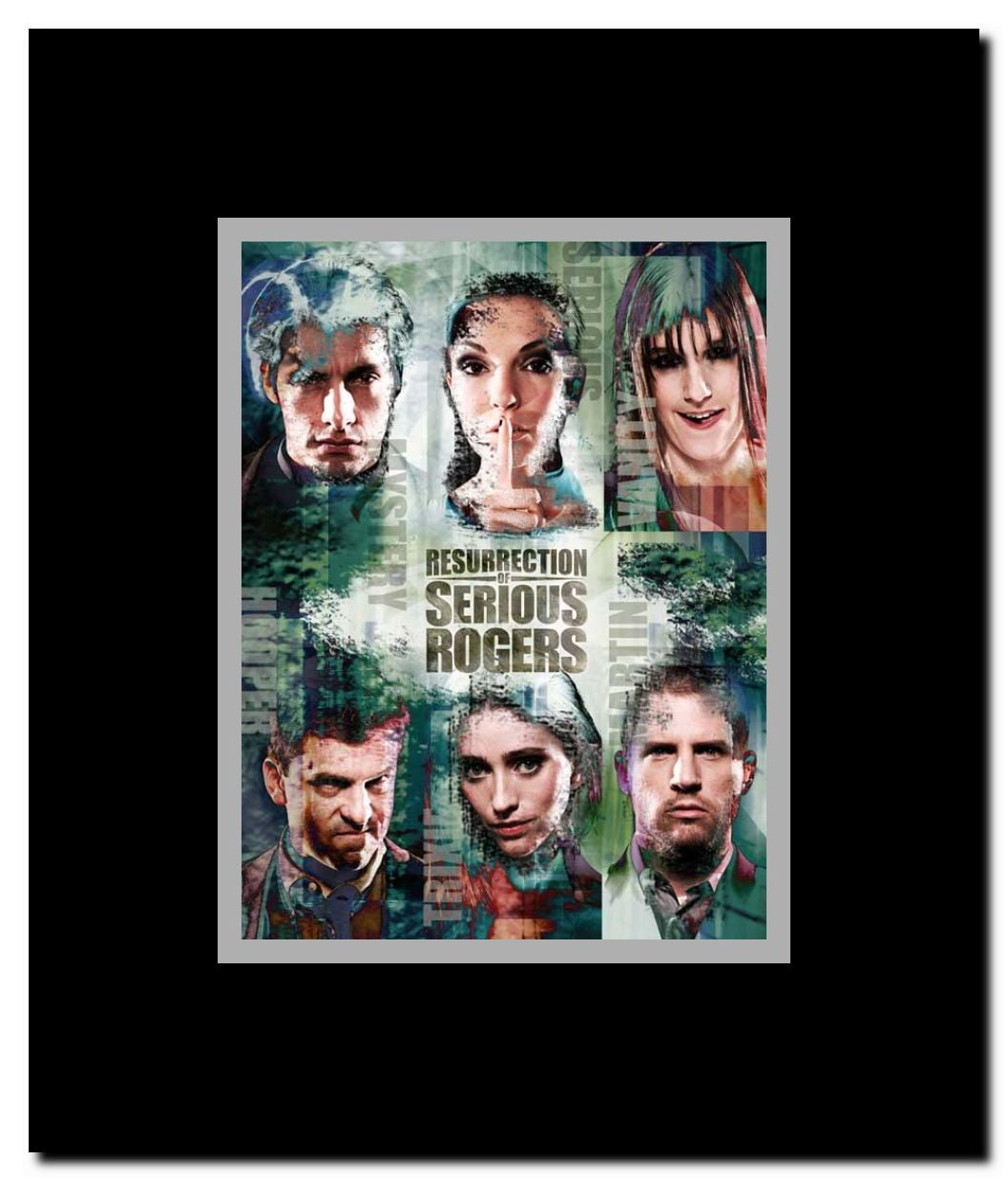 Resurrection of Serious Rogers Framed Movie Poster
