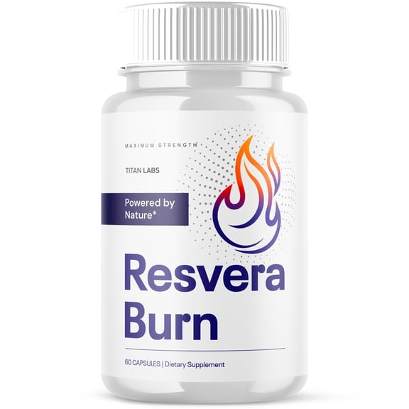 Resvera Burn Advanced Formula Pills Supporting Your Active Lifesyle Naturally ResveraBurn 60 Capsules