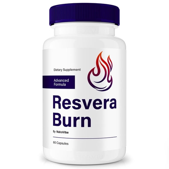 Resvera Burn  Natural Daily Pill Formula Designed to align with Fitness Goals, Support active Lifestyle & Body Balance | Just 2 Easy-to-Swallow Pills Daily (60 Capsules)