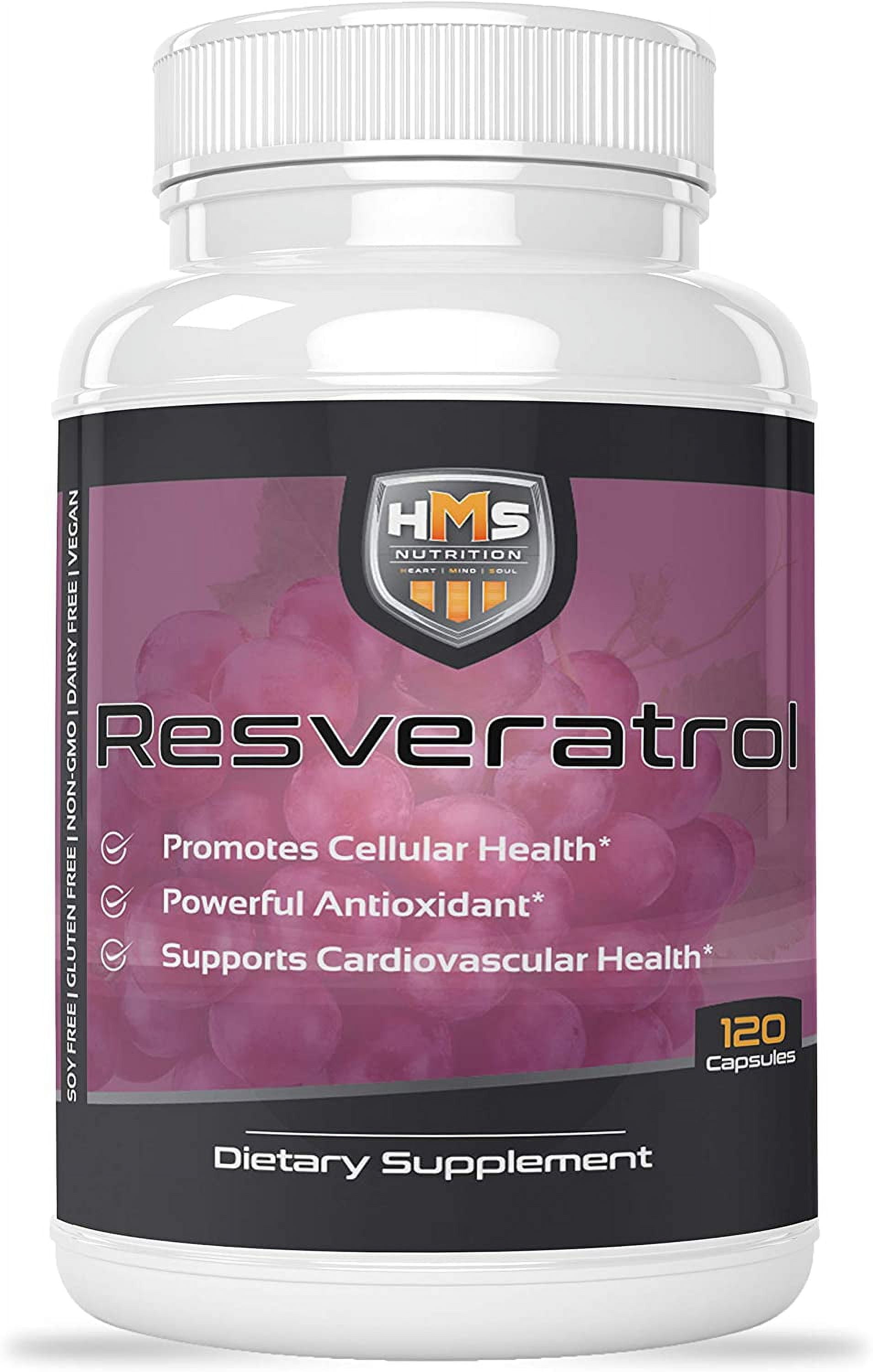 Resveratrol 1400mg 120 Capsules High Potency TransResveratrol with