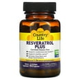 thumbnail image 1 of Country Life Resveratrol Plus, 60 Vegan Capsules, 1 of 2