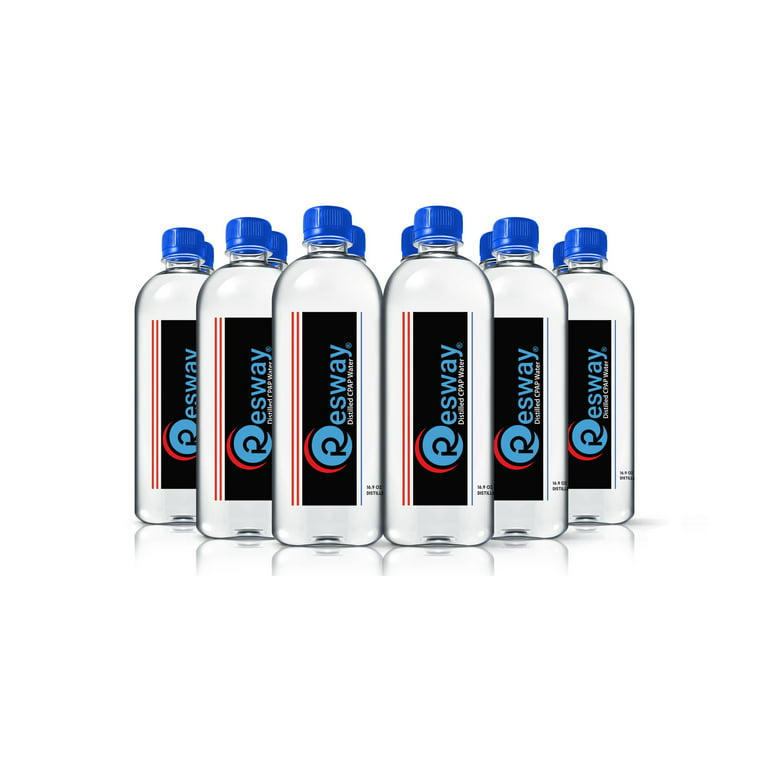 Resway Distilled Water  Travel Bottles for Resmed, Respironics