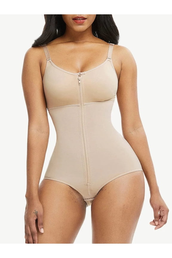 Fajas Front Zipper Smooth Abdomen Shapewear