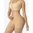 thumbnail image 1 of Reta Front Zipper Butt  Shorts High Waist Shapewear, 1 of 13
