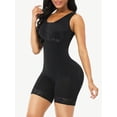 thumbnail image 1 of Reta Full Body Shaper Glue Zipper Open Crotch Lace Firm Foundations Shapewear, 1 of 16