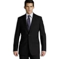 thumbnail image 1 of Retail $795 Notch Lapel Side Vented 100% Solid Black Wool 2 Button No Pleated 2 Piece Cheap Priced Business Suits Clearance Sale For Men, 1 of 1