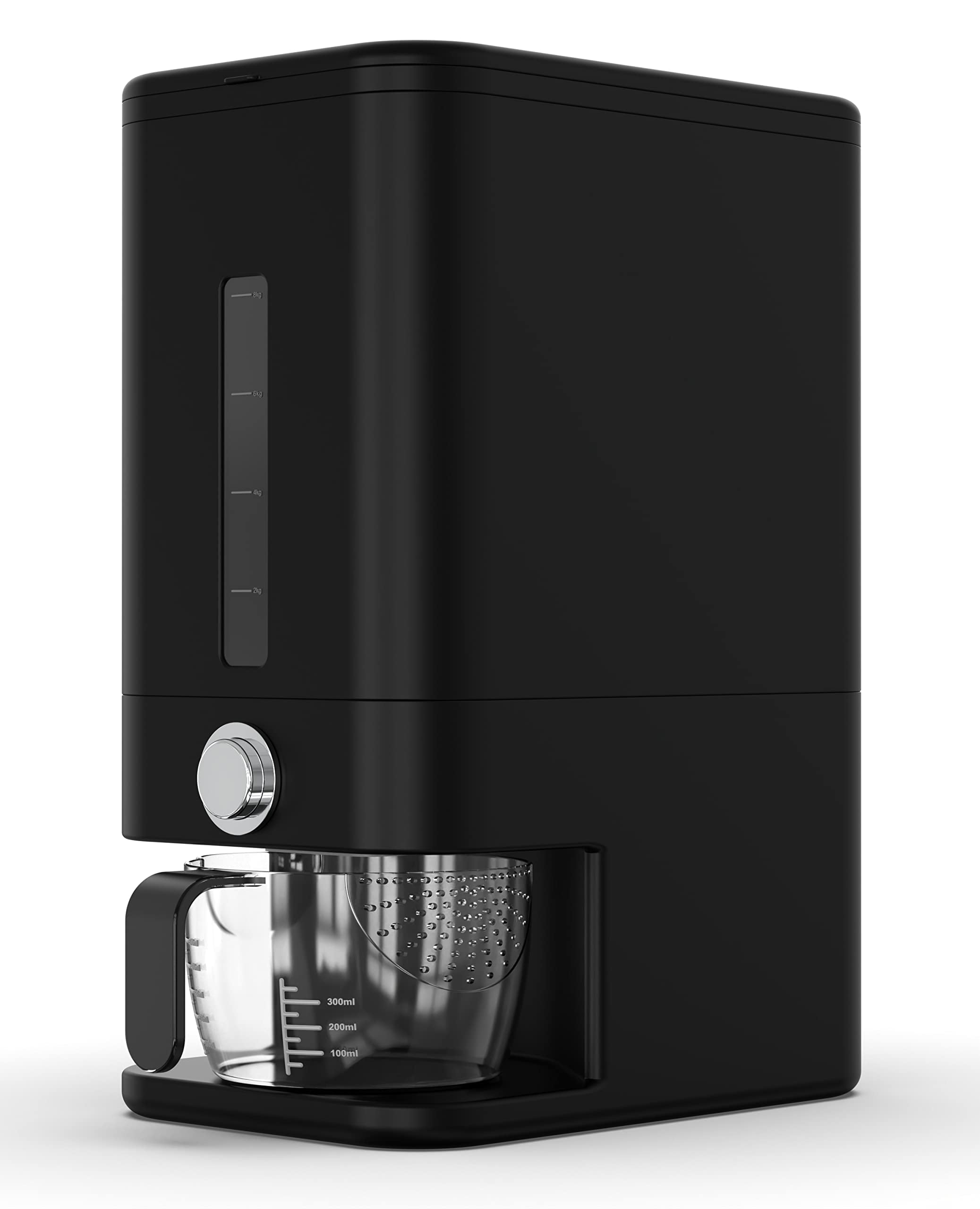 Retail Blade 25lb Rice Dispenser Air Tight Grain & Rice Container With Smart Quantity Dispense