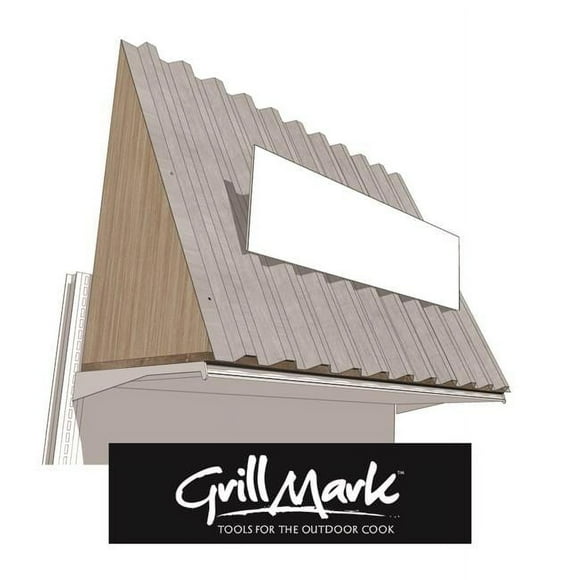 Retail First 9035873 38 x 16 x 3 in. Assorted Colors Grillmark Canopy Topper, Plastic