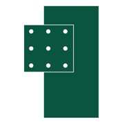 Retail First 9084984 Green BGE Card Stock Backer Paper, Pack of 3