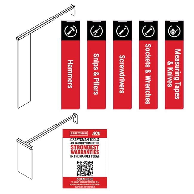 Standard Tools Sign Kit Hand Tools ID Blade - Walmart.com