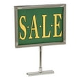 thumbnail image 1 of Retail Rack Chrome Frame Magnetic Base Sign Holder, 5" x 7" Card Display, 9.5" H - 1 Unit, 1 of 5