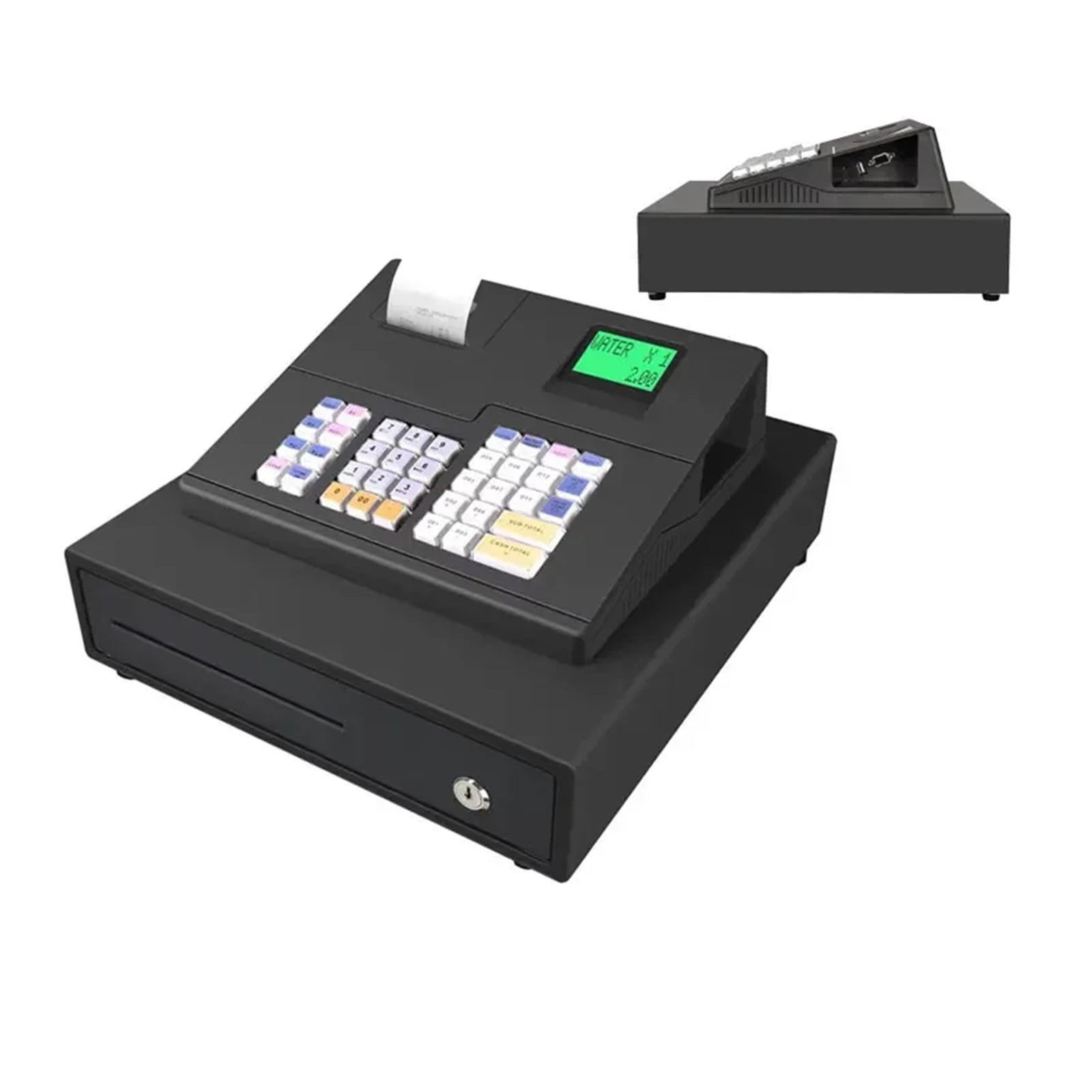Retail Stores Cash Register, Price Checkout Supermarket Smart POS ...