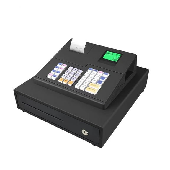 Retail Stores Cash Register, Price Checkout Supermarket Smart POS Machine For Small Business ECR600 ,Easy to Operate
