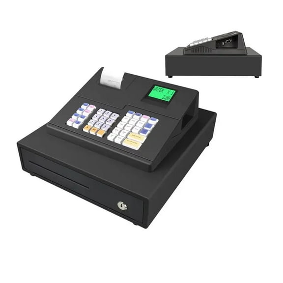 Retail Stores Cash Register, Price Checkout Supermarket Smart POS Machine For Small Business ECR600 ,Easy to Setup