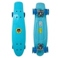 thumbnail image 1 of Retailery 22 Inch Skateboard With Light-Up LED Wheels, Baby Blue, 1 of 4