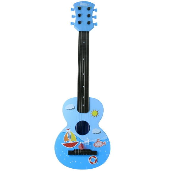 Retailery 6 String Acoustic Toy Guitar With Pick, 26 Inch, Blue