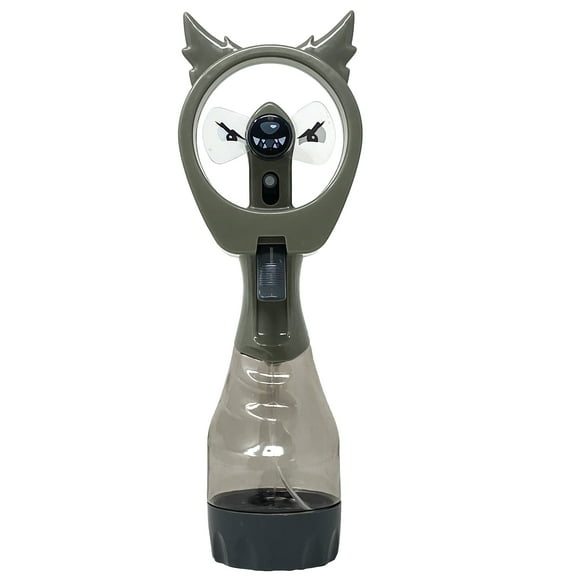 Retailery Animated Designs Animal Water Cooling Spray Bottle, Battery Operated,Grey