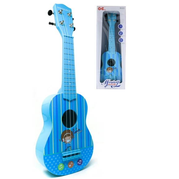 Retailery Toy Soprano Ukulele, 21 Inch, 4 String, Blue