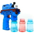thumbnail image 1 of Retailery Train Bubble Gun Blaster, LED's, Train Sound, Battery Operated, Blue, 1 of 5