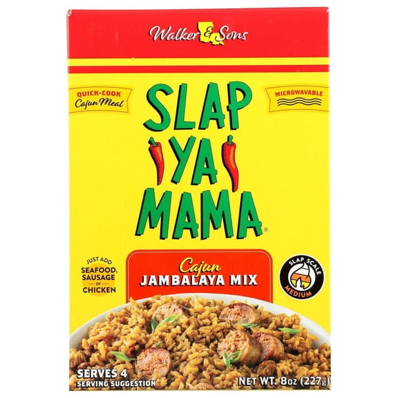 Retailsource Slap Ya Mama BCF26 Cajun Jambalaya Mix, 3 Count, 8 Ounce