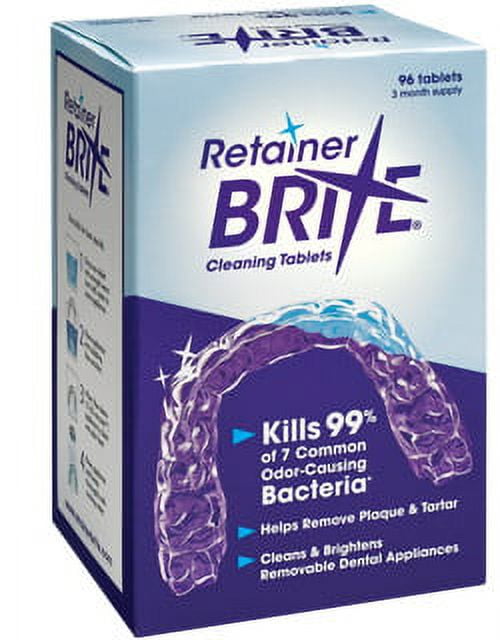 Retainer Brite 96 Cleaning Tablets Dentsply Sirona (3 month supply)