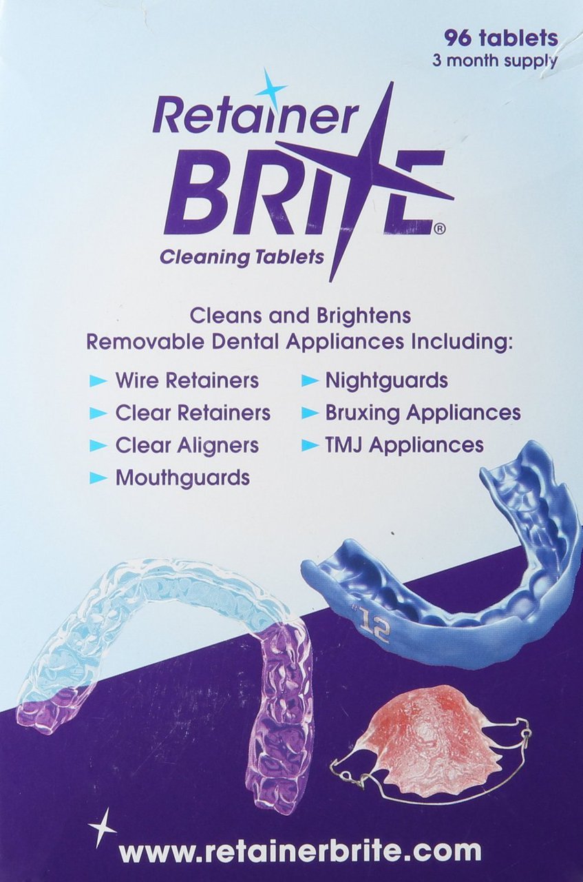 Equate Mint Fresh Antibacterial Denture Cleanser Tablets, 40 Count