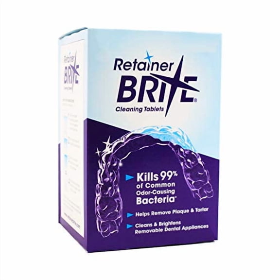 Retainer Brite Tablets Cleaner Retainers & Dental