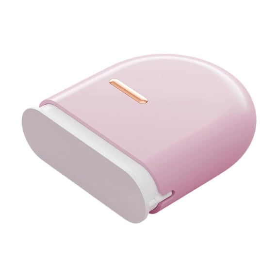 Retainer Case with Vent Holes, Pull-out Slim Aligner Case, Mouth Guard Set, Fashion Orthodontic Retainer Box (Pink)