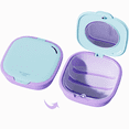 thumbnail image 1 of Retainer Case with Vent Holes, Retainer Cleaner Case, Fashion Orthodontic Retainer Case with Mirror, 1 of 6