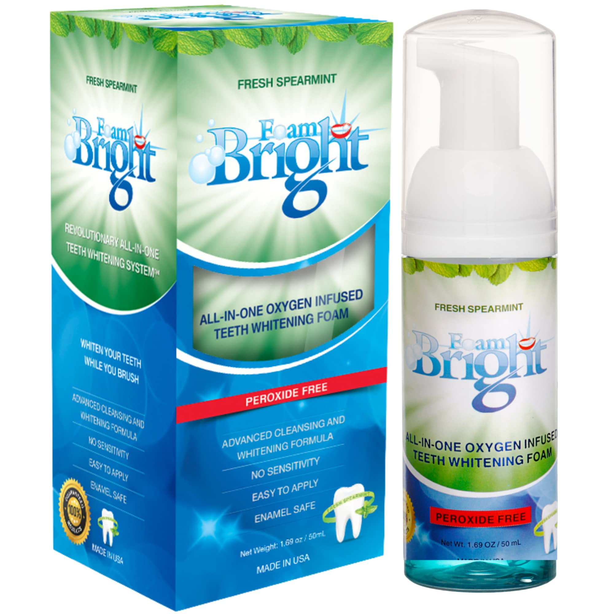 Retainer Cleaner & Aligner Cleaner FoamBright, Great for Invisalign