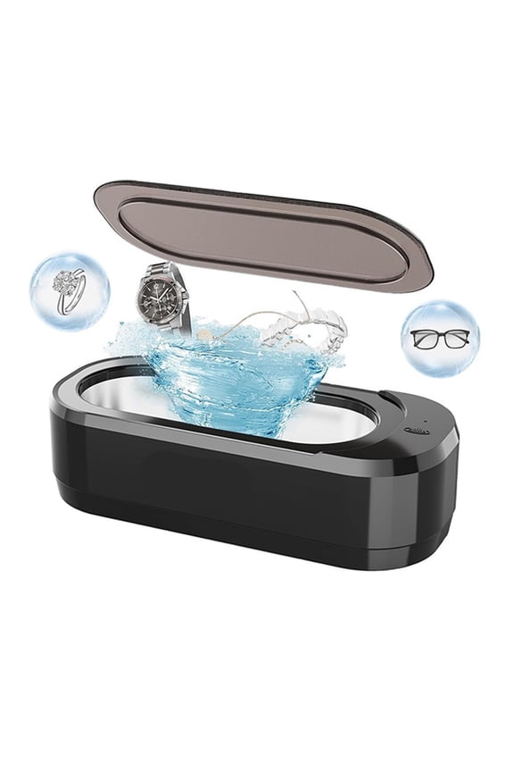 Retainer Cleaner High-Frequency Vibration Cleaning Glasses Jewelry Deep Cleaning Kits for Ring