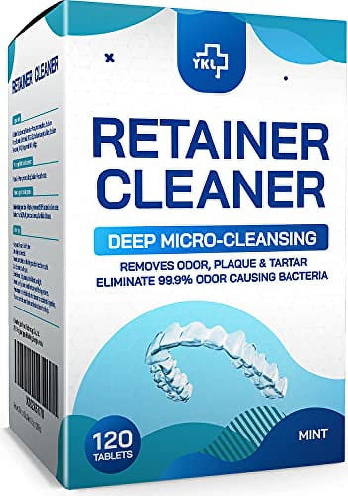 Retainer & Denture Cleaner Tablets 4 Months Supply (120 pcs) Dental