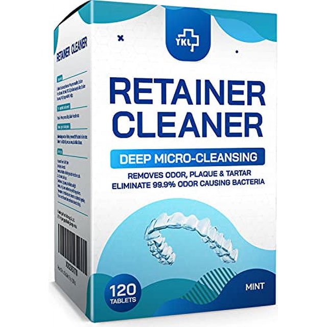 Retainer & Denture Cleaner Tablets 4 Months Supply (120 pcs) Dental
