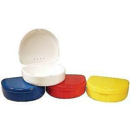 Retainer and Mouthguard Storage Case Assorted Colors 24/Pk