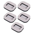 thumbnail image 1 of Retaining Clip, Furenl Furniture Caster Cups Bed Chair Furniture Wheel Stoppers Slide Bottom Furniture Pads for Hardwood Floor Scratches, 1 Pack of 5*Chair Pulley Holders, 1 of 8