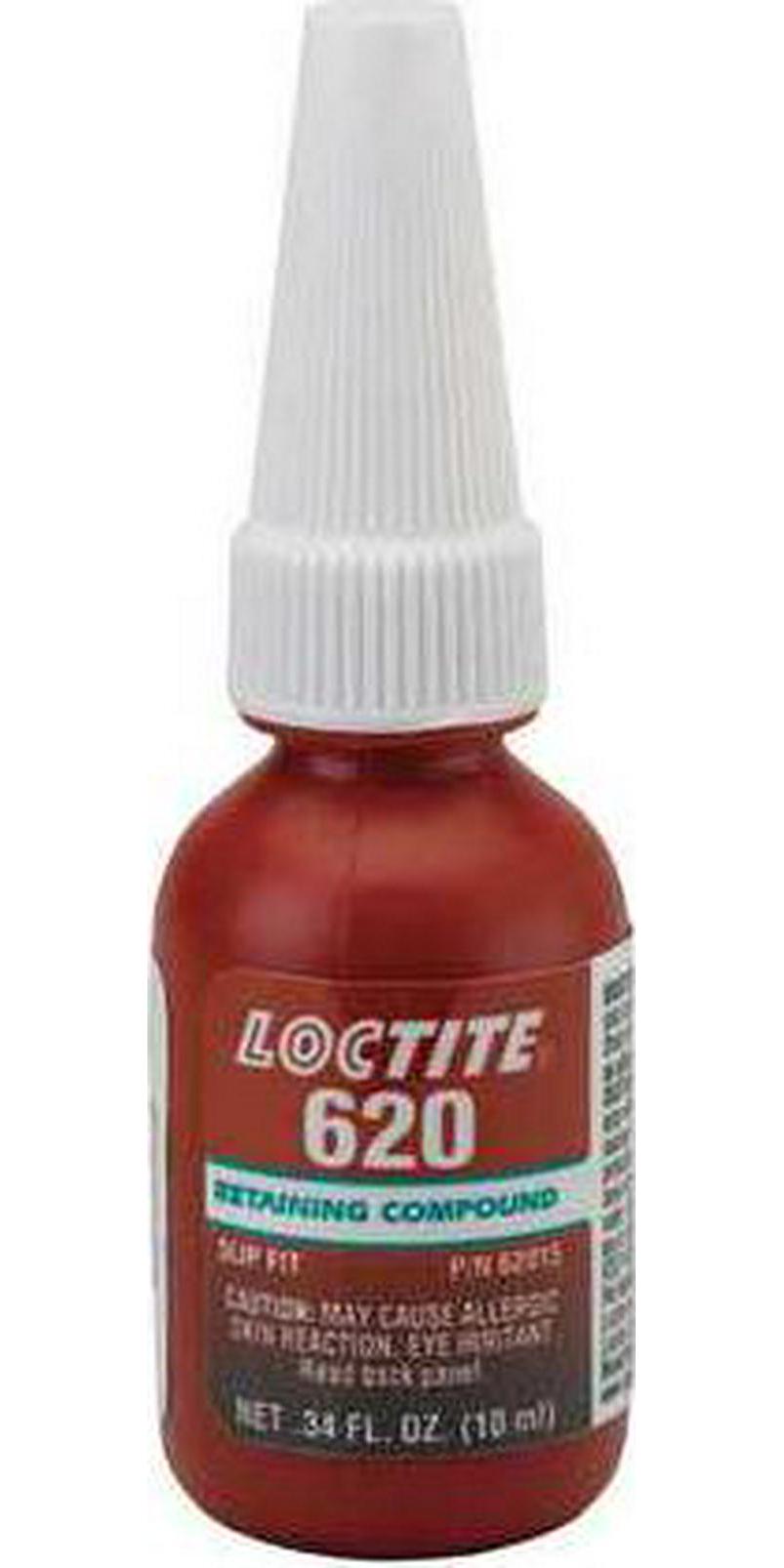 Retaining Compound, 620 Series, Green, Liquid, HighTemperature