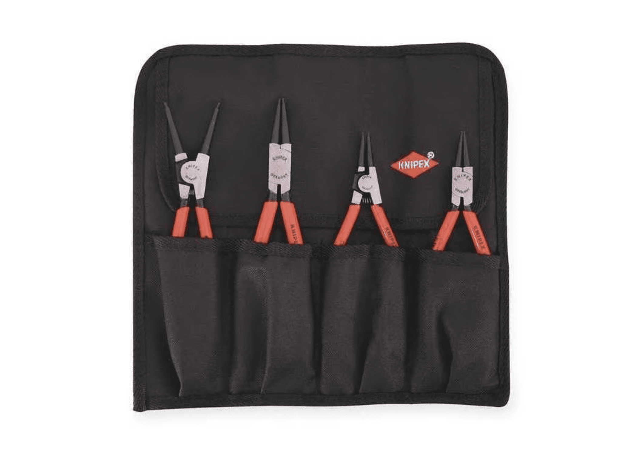 Retaining Ring Plier Set, 0 Deg., 4 pcs.
