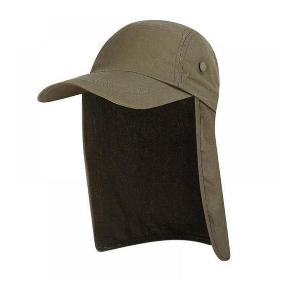 Retap Men Women Fishing Cap Ear Neck Cover Flap Anti UV Quick Dry Fabric Sun Hat Caps