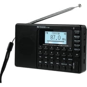 Retekess V115P Emergency radio with NOAA,Rechargeable AM FM SW WB Radio,Wireless Connection,1800mAh Battery,Digital Tuner,TF/AUX,Recording,Flashlight,Sleep Timer,Alarm Clock,for Emergency,Camping